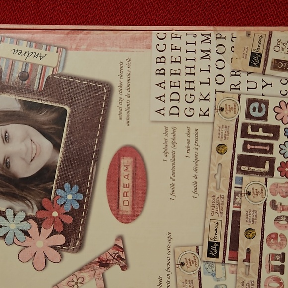 Kelly Panacci Sandylion Scrapbook Kit special person theme NIB Unisex - Picture 8 of 11